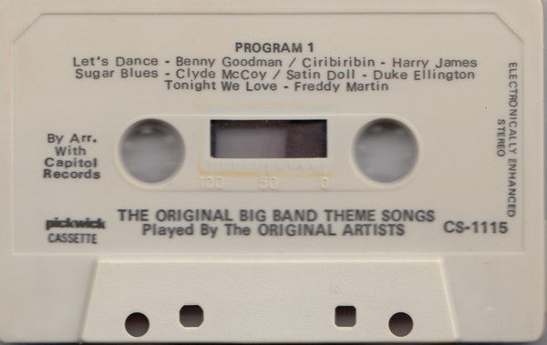 Various : The Original Big Bands Theme Songs! Played By The Original Artists. (Cass, Comp)