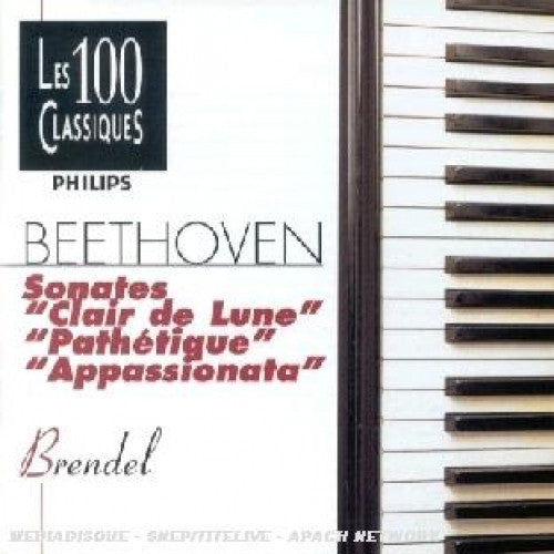 Ludwig van Beethoven, Alfred Brendel : Sonates "Clair de Lune" - "Pathétique" - "Appassionata" (CD, Album, RE)
