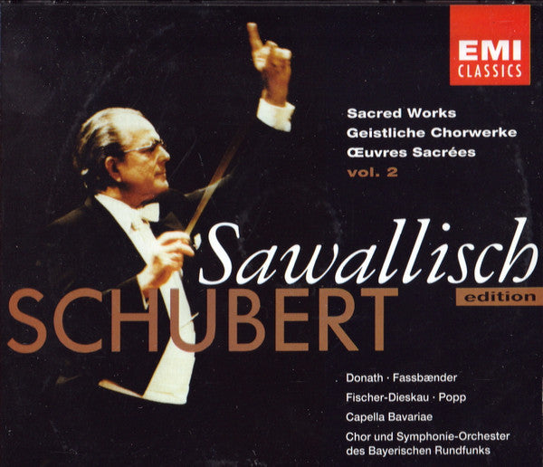 Schubert*, Wolfgang Sawallisch : Sacred Works - Vol. 2 (3xCD + Box, Comp)