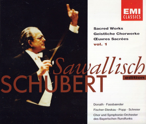 Schubert*, Wolfgang Sawallisch : Sacred Works - Vol. 1 (4xCD + Box, Comp)