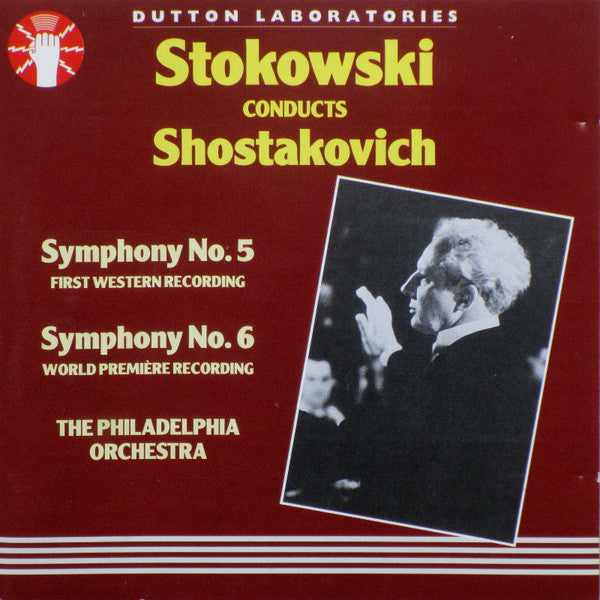 Stokowski* conducts Shostakovich*, The Philadelphia Orchestra : Symphony No. 5 • Symphony No. 6 (CD, Comp, Mono, RM)