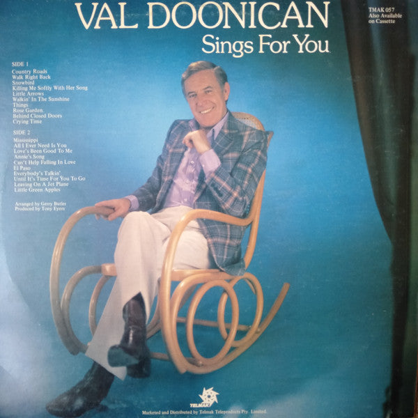 Val Doonican : Val Doonican Sings For You (LP, Comp)
