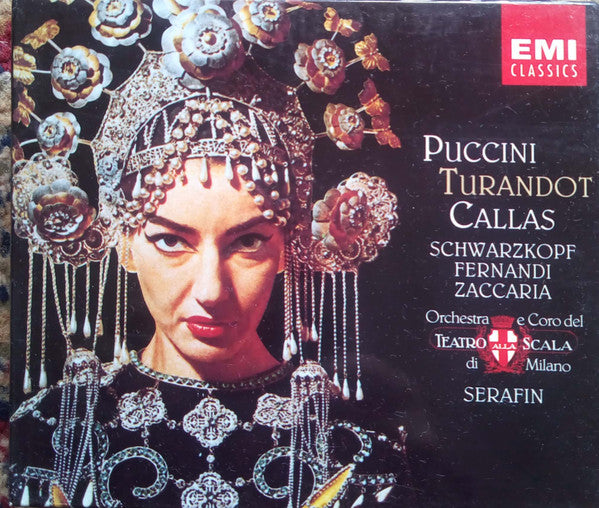 Puccini* / Callas*, Schwarzkopf*, Fernandi*, Zaccaria*, Orchestra* E Coro Del Teatro Alla Scala Di Milano*, Serafin* : Turandot (2xCD, Mono, RE + Box, Sli)