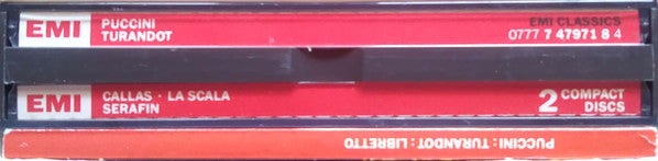 Puccini* / Callas*, Schwarzkopf*, Fernandi*, Zaccaria*, Orchestra* E Coro Del Teatro Alla Scala Di Milano*, Serafin* : Turandot (2xCD, Mono, RE + Box, Sli)