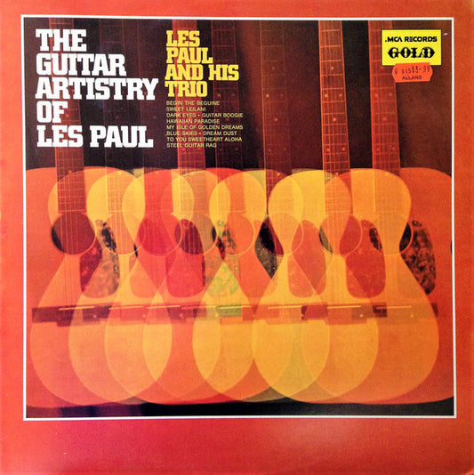 Les Paul And His Trio : The Guitar Artistry Of Les Paul (LP, Comp)