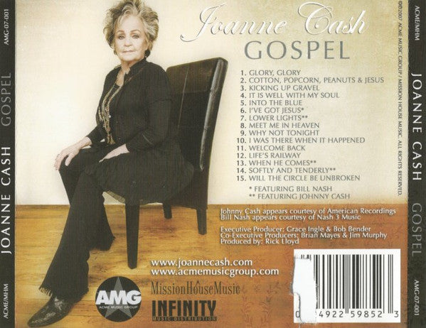 Joanne Cash : Gospel (CD, Album)