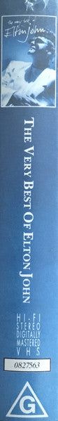 Elton John : The Very Best Of Elton John (VHS, Comp)