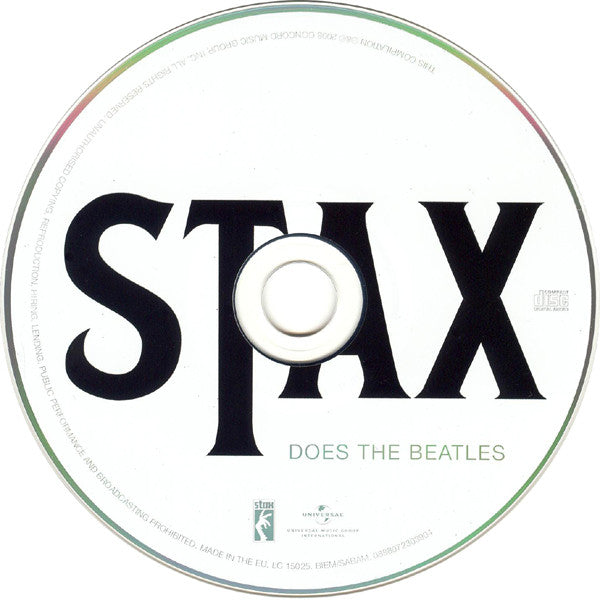 Various : Stax Does The Beatles (CD, Comp)
