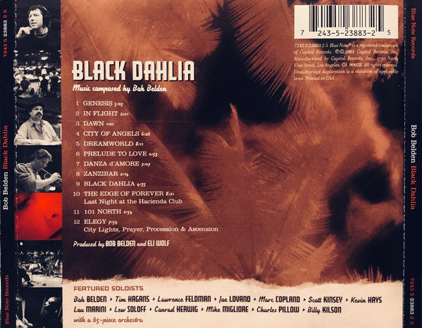 Bob Belden : Black Dahlia (CD, Album)