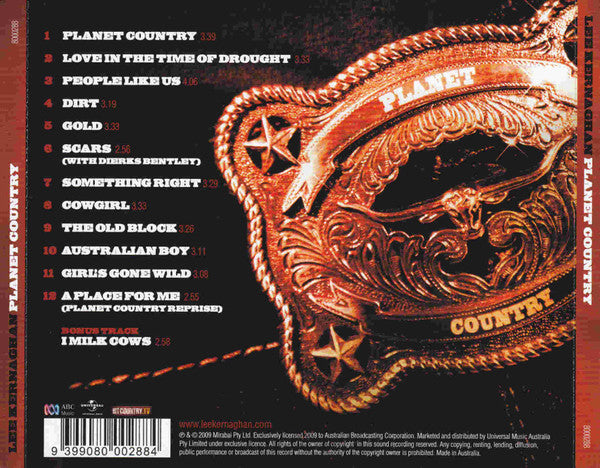 Lee Kernaghan : Planet Country (CD, Album)