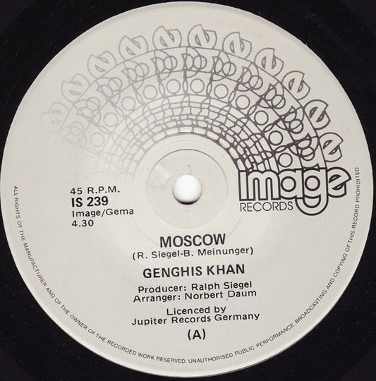 Genghis Khan* : Moscow (7", Single)