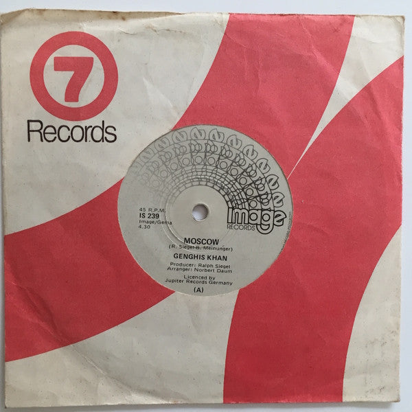 Genghis Khan* : Moscow (7", Single)
