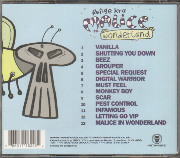 Goldie Presents Rufige Kru : Malice In Wonderland (CD, Album)