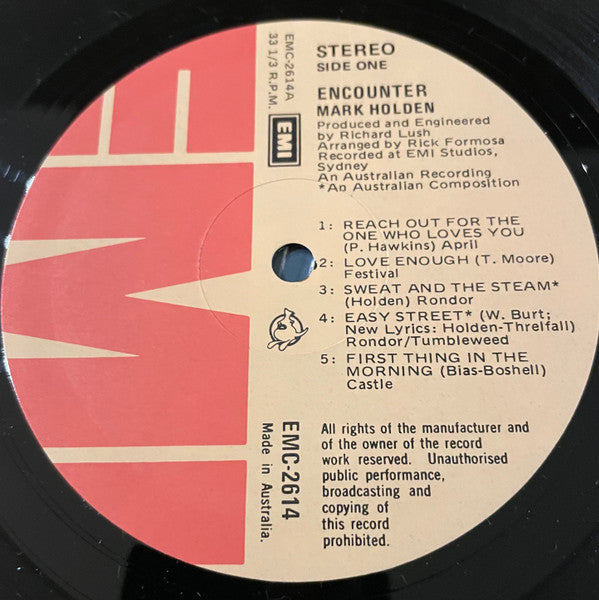 Mark Holden : Encounter (LP)