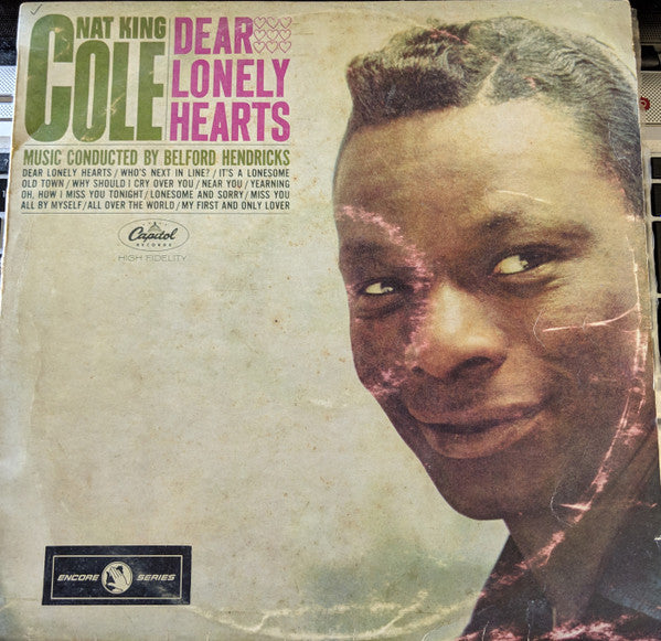 Nat King Cole : Dear Lonely Hearts (LP, Mono)