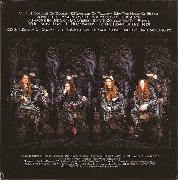 Metalium : Hero-Nation - Chapter Three (CD, Album + CD, Enh)