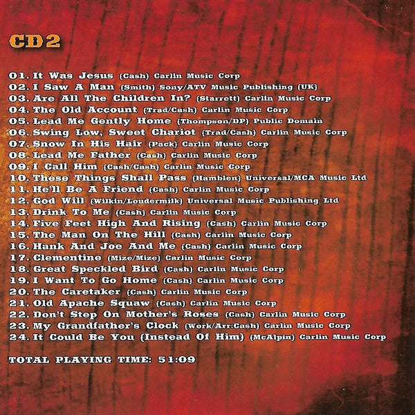Johnny Cash : Inspiration (2xCD, Comp)