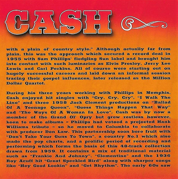Johnny Cash : Inspiration (2xCD, Comp)