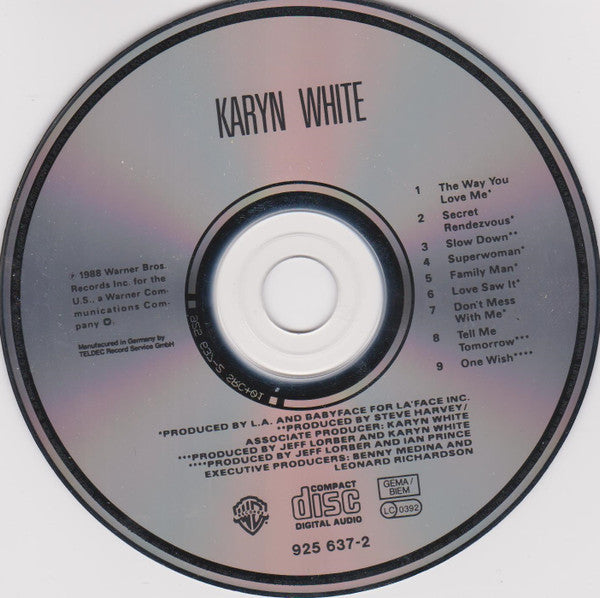Karyn White : Karyn White (CD, Album)