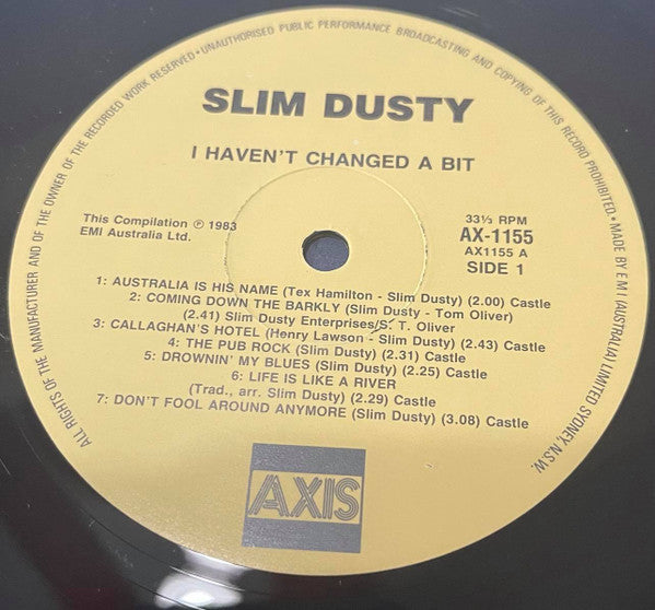 Slim Dusty : I Haven't Changed A Bit (LP, Comp)