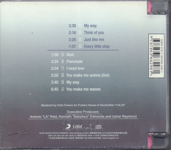 Usher : Live (CD, Album, RE, Sup)