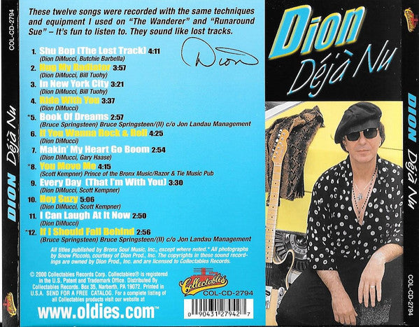 Dion (3) : Déjà Nu (CD)
