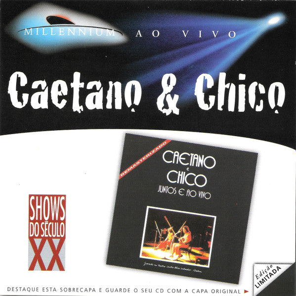 Caetano* & Chico* : Juntos E Ao Vivo (CD, Album, Ltd, RE, RM)