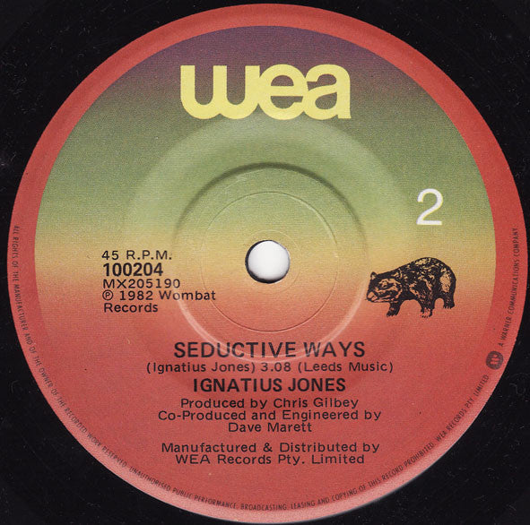 Ignatius Jones : Like A Ghost (7", Single)