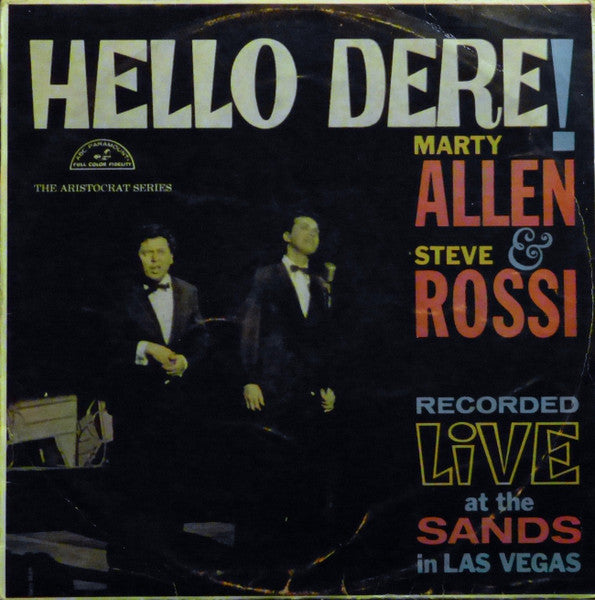 Marty Allen And Steve Rossi (3) : Hello Dere!  (LP, Album, Mono)
