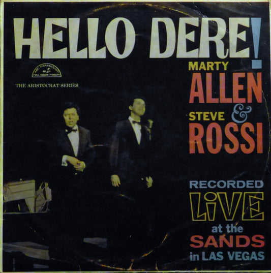 Marty Allen And Steve Rossi (3) : Hello Dere!  (LP, Album, Mono)