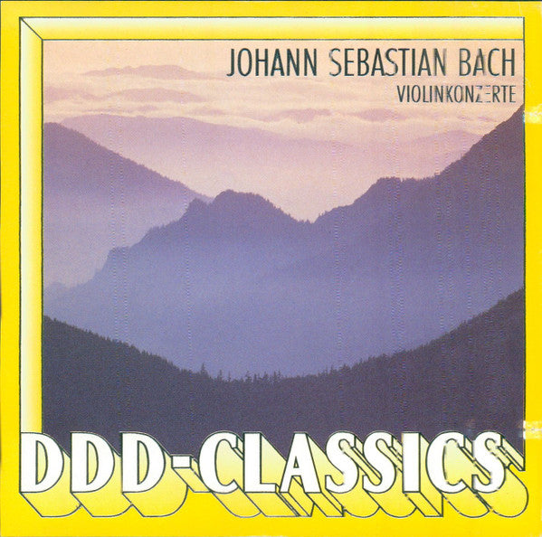 Johann Sebastian Bach : Violin Konzerte (CD)