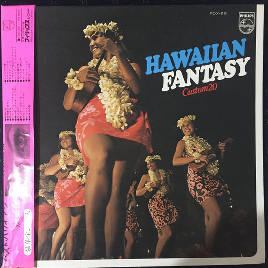 The Blue Hawaiians (2) / South Sea Melodians : Hawaiian Fantasy Custom20 (LP, Album, Gat)