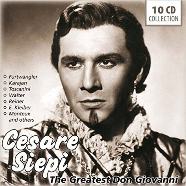 Cesare Siepi : The Greatest Don Giovanni (10xCD + Box, Comp)