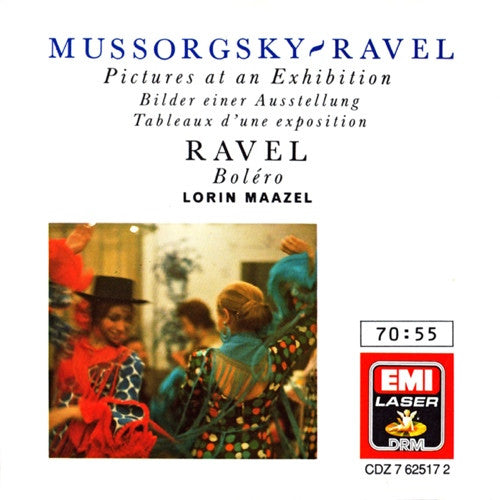 Modest Mussorgsky / Maurice Ravel - Lorin Maazel : Pictures At An Exhibition = Bilder Einer Ausstellung = Tableaux D'Une Exposition / Boléro (CD, Comp, RM)