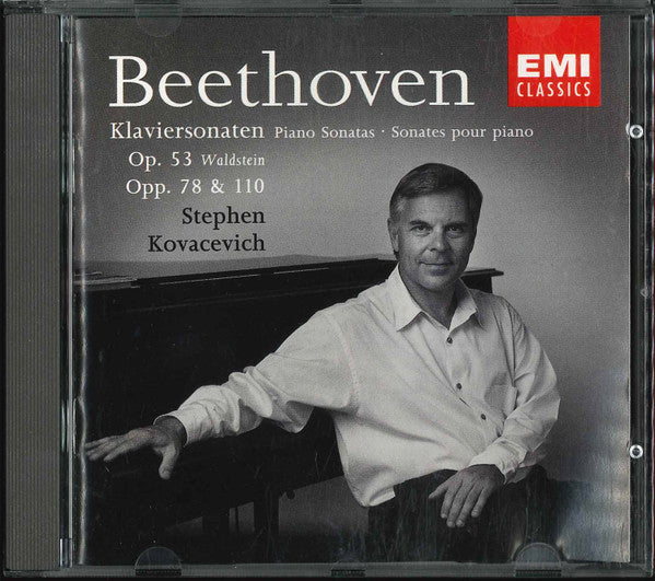 Beethoven*, Stephen Kovacevich* : Piano Sonatas Opp. 53, 78 & 110 (CD, Album)