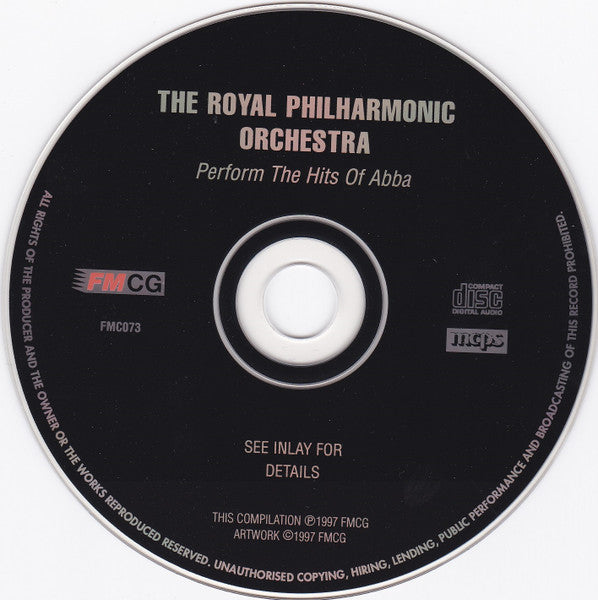 Royal Philharmonic Orchestra : Plays The Hits Of ABBA (CD, Comp)
