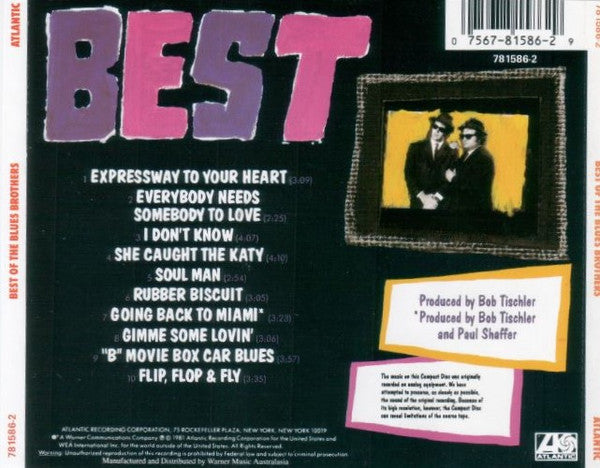The Blues Brothers : Best Of The Blues Brothers (CD, Comp)