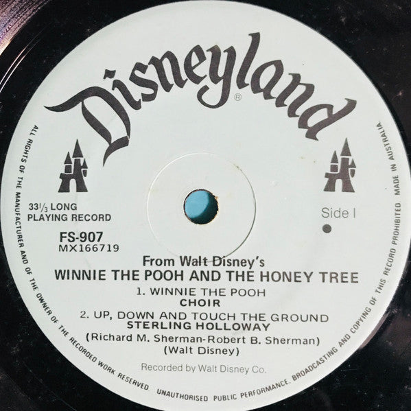 Various : Winnie The Pooh And The Honey Tree (7", EP)