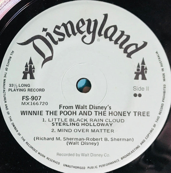 Various : Winnie The Pooh And The Honey Tree (7", EP)