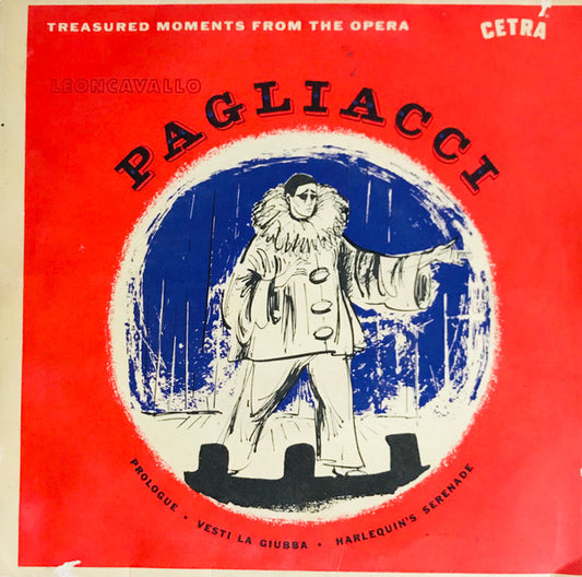 Ruggiero Leoncavallo : Pagliacci  (7", EP)