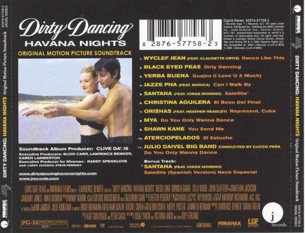Various : Dirty Dancing: Havana Nights (Original Motion Picture Soundtrack) (CD, Album)