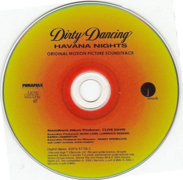 Various : Dirty Dancing: Havana Nights (Original Motion Picture Soundtrack) (CD, Album)