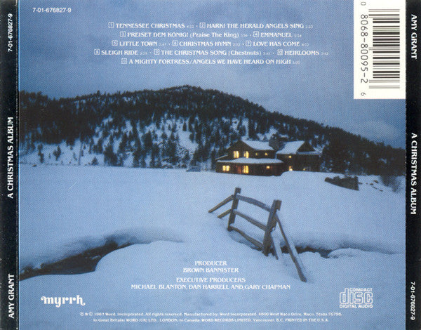 Buy Amy Grant : A Christmas Album (CD, Album, RP) Online for a