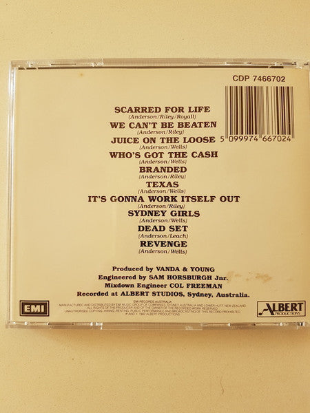 Rose Tattoo : Scarred For Life (CD, Album, RE)