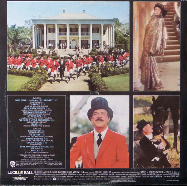 Lucy*, Jerry Herman : Mame (Original Soundtrack From The Motion Picture) (LP, Album)
