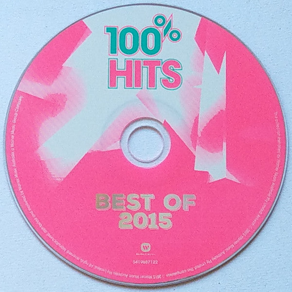 Various : 100% Hits Best Of 2015 (CD, Comp)