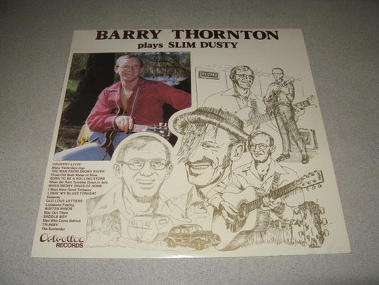 Barry Thornton : Plays Slim Dusty (LP, Album)