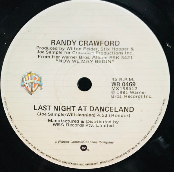 Randy Crawford : You Might Need Somebody (7", Single)