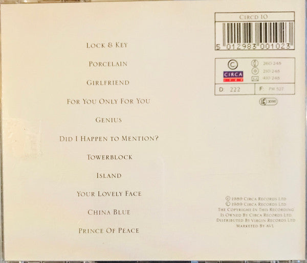 Julia Fordham : Porcelain (CD, Album)