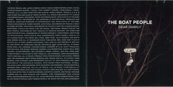 The Boat People : Dear Darkly (CD, Album)